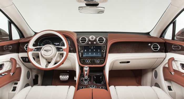 Салон Bentley Bentayga 2016-2017 Салон Bentley Bentayga 2016-2017