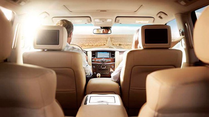 Салон Infiniti QX80 2017 года Салон Infiniti QX80 2017 года