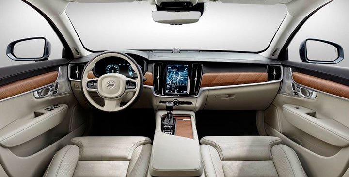 Салон Volvo S60 2017 года Салон Volvo S60 2017 года
