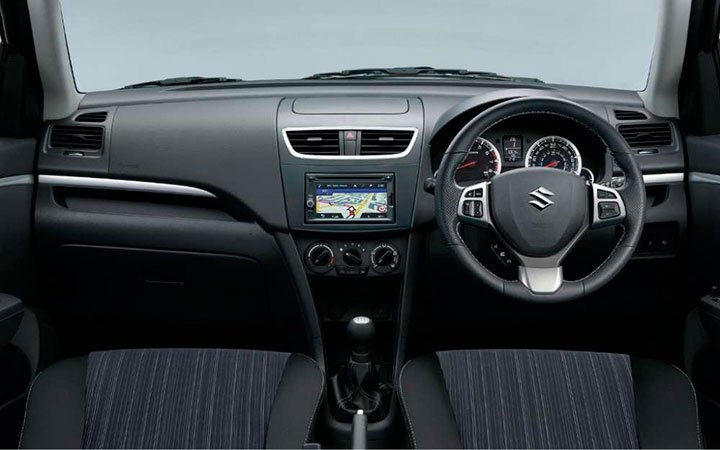 Салон Suzuki Swift 2017 года Салон Suzuki Swift 2017 года
