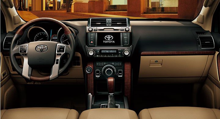 Интерьер Toyota Prado 2018 Интерьер Toyota Prado 2018