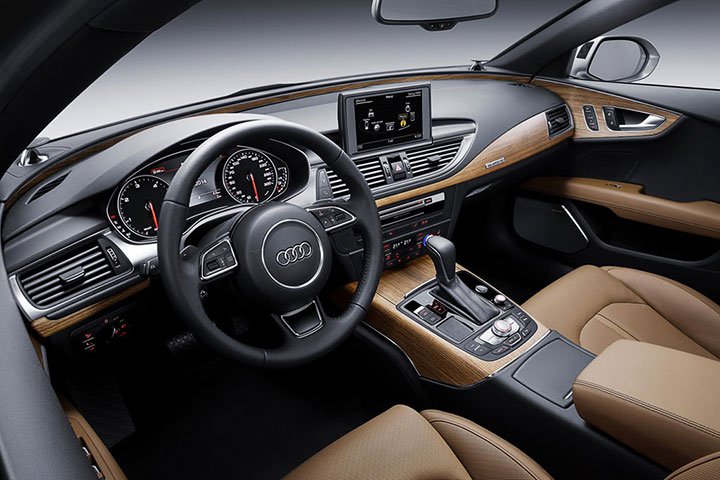 Салон Audi A7 2018 года Салон Audi A7 2018 года