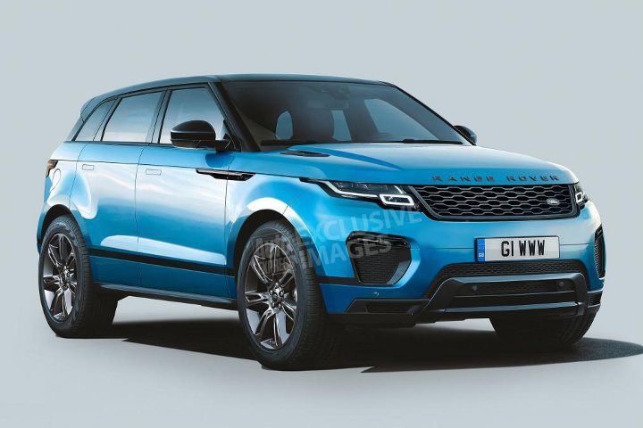 Range Rover Evoque 2019 года голубой Range Rover Evoque 2019 года голубой