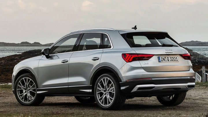Audi Q3 2019 года - вид сзади