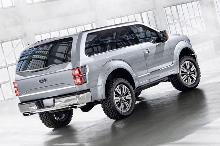 Ford Bronco 2020 года вид сзади